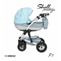 poussette trio shell prestige - 10 coloris