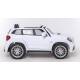 Voiture électrique pour enfant Mercedes Benz GLS 63 deux places métallisée blanche