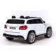 Voiture électrique pour enfant Mercedes Benz GLS 63 deux places métallisée blanche