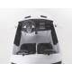Voiture électrique pour enfant Mercedes Benz GLS 63 deux places métallisée blanche