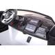 Voiture électrique pour enfant Mercedes Benz GLS 63 deux places métallisée blanche