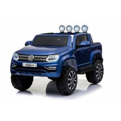 voiture électrique Amarok Volkswagen peinture bleue