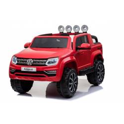 voiture électrique Amarok Volkswagen rouge