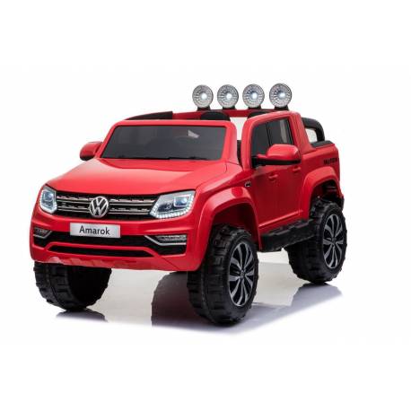 voiture électrique Amarok Volkswagen rouge