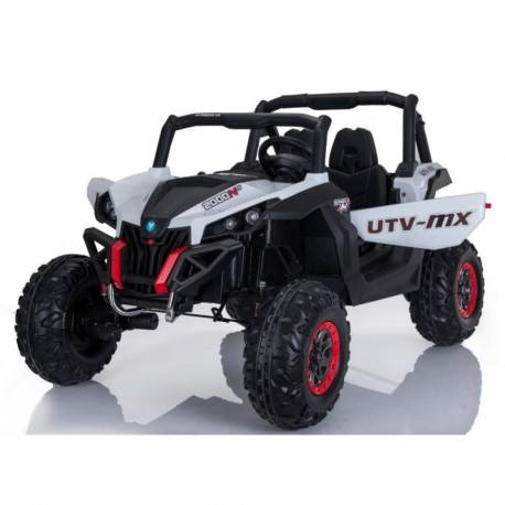 4X4 Buggy UTV-MX  24 V blanc deux places