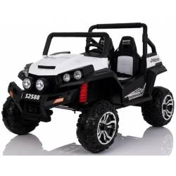4X4 Buggy  24 V blanc deux places