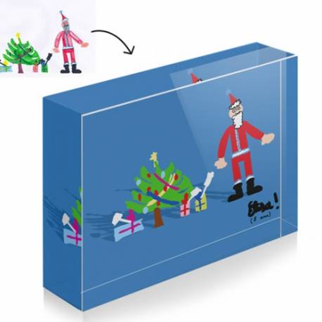 Bloc plexi personnalisé