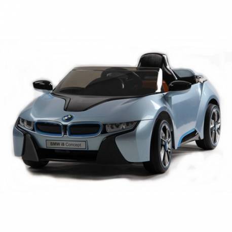 voiture électrique pour enfant BMW i8 bleue