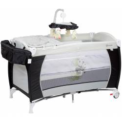 Lit parapluie sleeper deluxe jaune