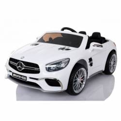 Voiture électrique pour enfant Mercedes SL65 blanche