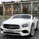 Voiture électrique pour enfant Mercedes SL65 blanche