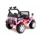 4X4 jeep électrique 2 places 12V rose