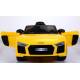 Voiture électrique pour enfant Audi R8 spyder jaune