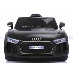 Voiture électrique pour enfant Audi R8 Spyder noire bluetooth