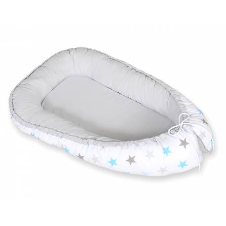 Réducteur de lit bébé stars blue