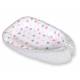 Réducteur de lit bébé stars pink
