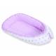 Réducteur de lit bébé lilas