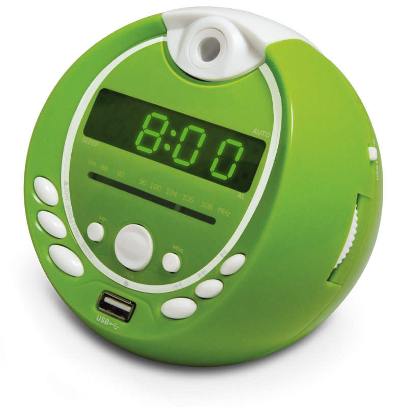 Radio CD METRONIC MP3 portable enfant Gulli-Vert