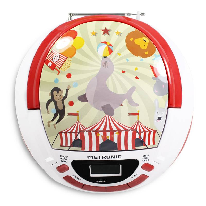 Lecteur CD MP3 Circus enfant avec port USB