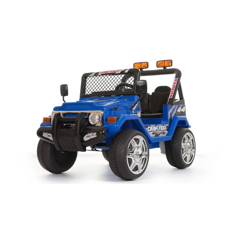 4x4 Jeep électrique bleu 2 places - Voiture électrique 12V pour enfant