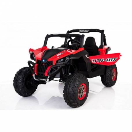 4X4 Buggy UTV-MX  24 V LCD rouge deux places