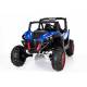 4X4 Buggy UTV-MX  24 V LCD bleu deux places