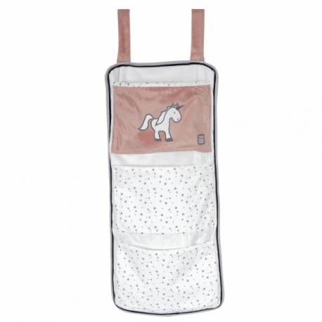 vide poche pour lit bébé collection ophélia la licorne