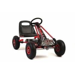 Karting pour enfant à pédales noire