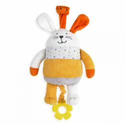 Peluche musicale lapin collection fanfan et léo