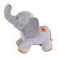 Grande peluche éléphant 56 cm collection fanfan et léo