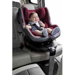 Siège auto Iso 360 isofix pivotant groupe 0+ -1 bordeaux babygo