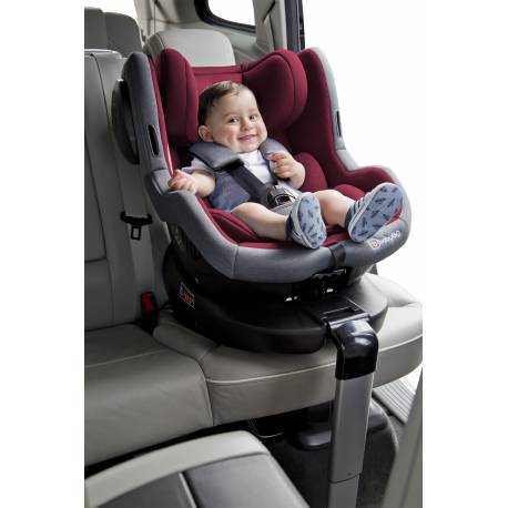 SIÈGE AUTO PIVOTANT ISOFIX GROUPE 0/1/2/3 ROUGE – MON BEBE