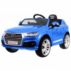 Voiture électrique pour enfant Audi Q7 S Line peinture noire- pack luxe