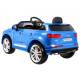 Voiture électrique pour enfant Audi Q7 S Line peinture bleue- pack luxe