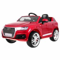 Voiture électrique pour enfant Audi Q7 S Line peinture bleue- pack luxe