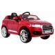 Voiture électrique pour enfant Audi Q7 S Line peinture rouge- pack luxe