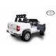 Voiture électrique Toyota Tundra XXL deux places en cuir blanche