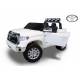 Voiture électrique Toyota Tundra XXL deux places en cuir blanche