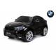 voiture électrique pour enfant BMW X6 M métallisée noire, siège cuir