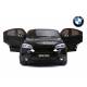 voiture électrique pour enfant BMW X6 M métallisée noire, siège cuir