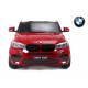 voiture électrique pour enfant BMW X6 M métallisée rouge, siège cuir