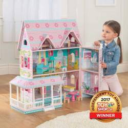 KidKraft - Maison de poupées en bois Dottie - 65965 - Maisons de poupées -  Rue du Commerce