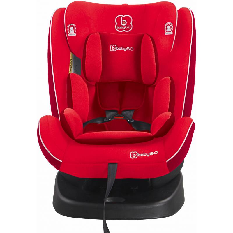 SIÈGE AUTO PIVOTANT ISOFIX GROUPE 0/1/2/3 ROUGE – MON BEBE - Mon