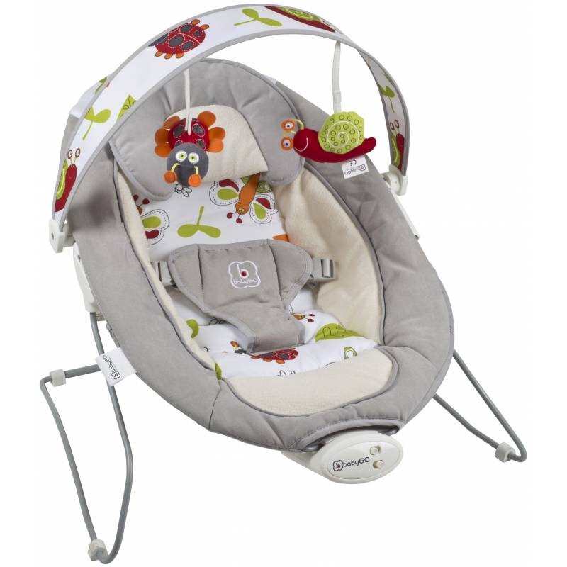 Transat pour bébé ergonomique Lullaby - gris