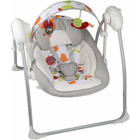 Balancelle transat pour bébé dandly gris babygo
