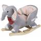 Bascule en bois éléphant babygo