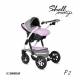 poussette trio shell prestige - 10 coloris