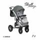 poussette trio shell prestige - 10 coloris