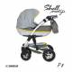 poussette trio shell prestige - 10 coloris