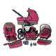 poussette trio color - 29 coloris